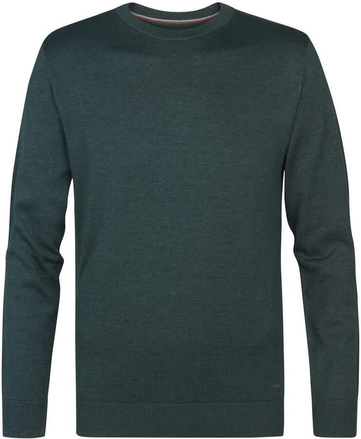 Petrol Industries Trui met ronde hals Materiaalmix met katoenpercentage - Foto 2