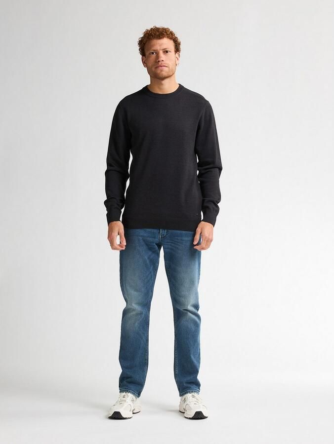 Petrol Industries Trui met ronde hals Materiaalmix met katoenpercentage - Foto 7