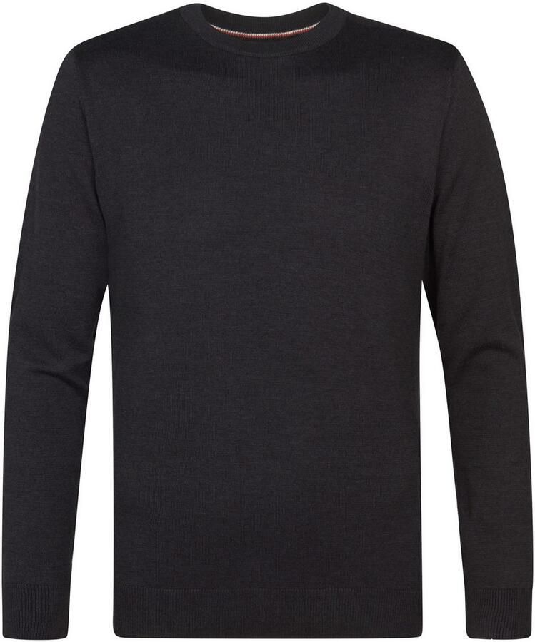 Petrol Industries Trui met ronde hals Materiaalmix met katoenpercentage - Foto 2