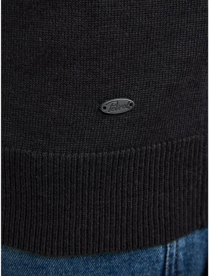 Petrol Industries Trui met ronde hals Materiaalmix met katoenpercentage - Foto 4