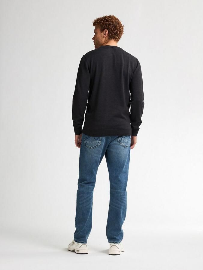 Petrol Industries Trui met ronde hals Materiaalmix met katoenpercentage - Foto 8