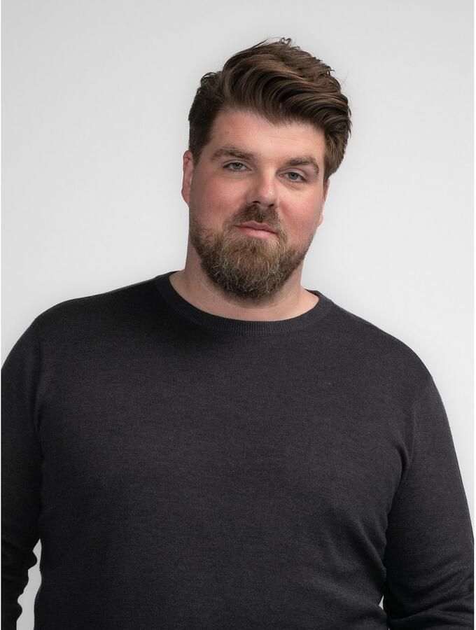 Petrol Industries Trui met ronde hals Men Knitwear Round Neck Basic - Foto 3