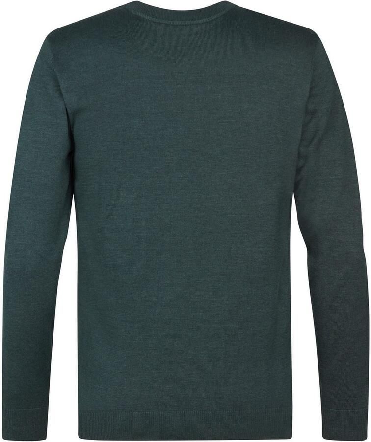 Petrol Industries Trui met V-hals V-Neck Basi Materiaalmix met katoenpercentage - Foto 2