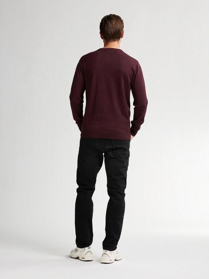 Petrol Industries Trui met V-hals V-Neck Basi Materiaalmix met katoenpercentage - Foto 8