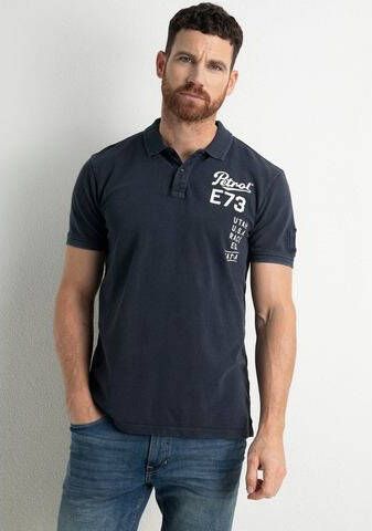 Petrol Industries Poloshirt Washed look