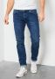Petrol Industries slim fit jeans SEAHAM met riem medium blue - Thumbnail 2