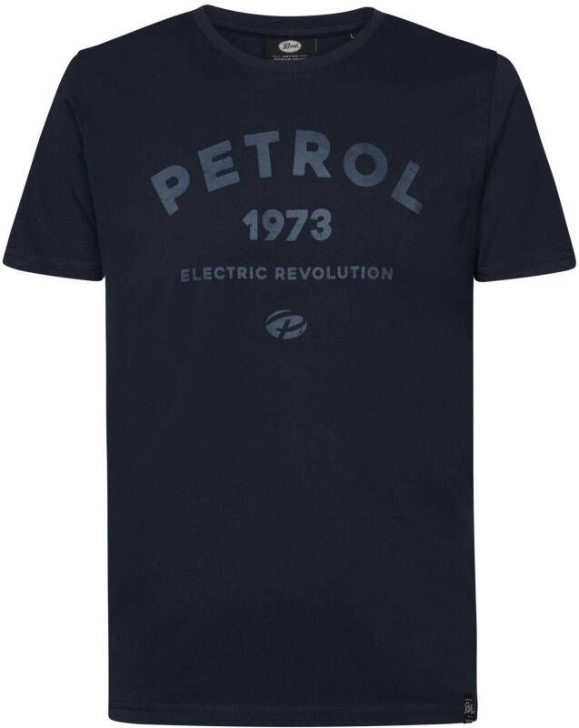 Petrol Industries T-shirt met verschillende prints (set 3-delig)