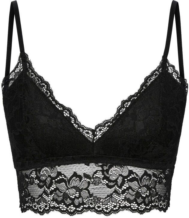 pieces Bralette-bh PCLINA STRAP LACE BRA TOP NOOS