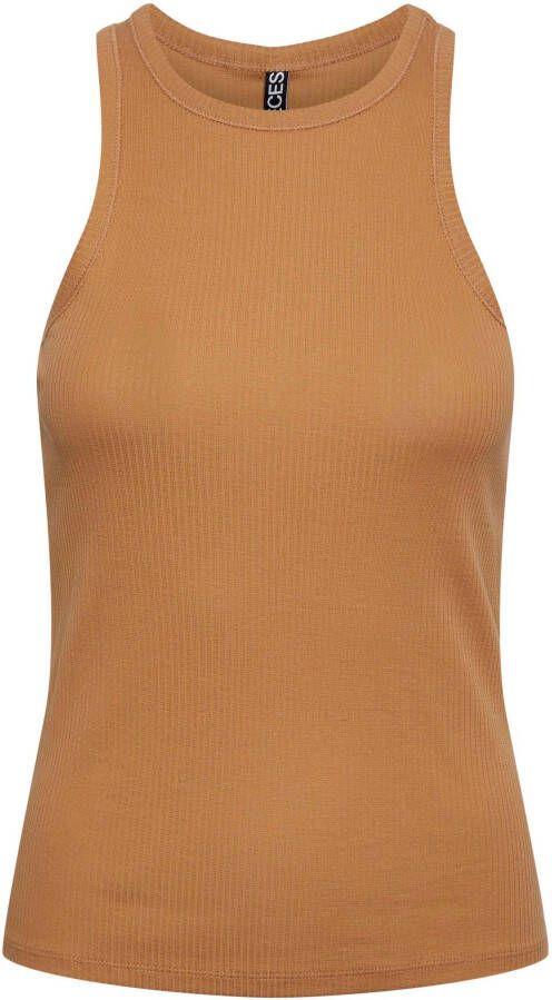 Pieces Geribde tanktop PCRUKA BOXER TANK TOP NOOS BC