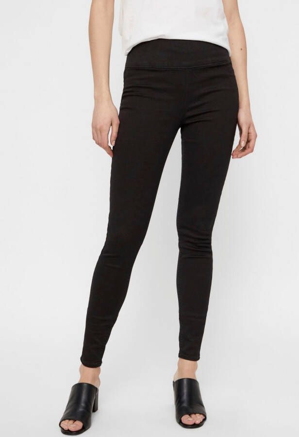 Pieces Skinny fit high waist jeans met stretch
