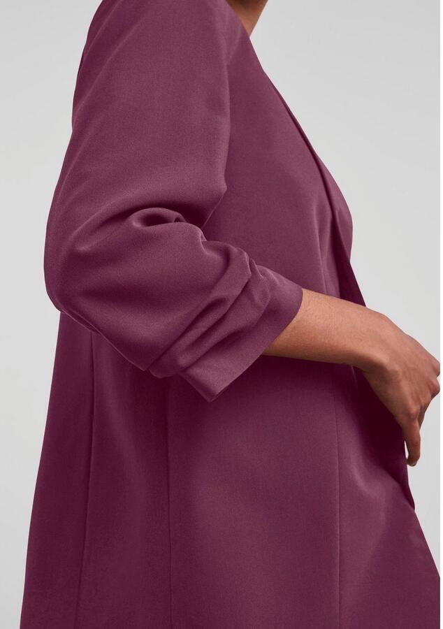 Pieces Blouseblazer PCBOSELLA 3 4 BLAZER NOOS met plooidetail op de mouw - Foto 3