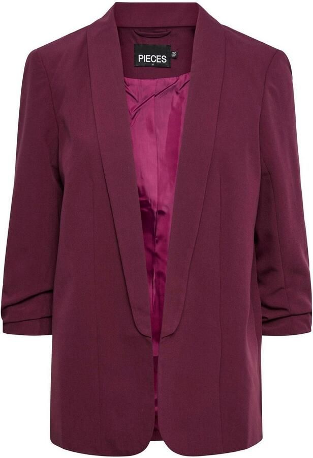 Pieces Blouseblazer PCBOSELLA 3 4 BLAZER NOOS met plooidetail op de mouw - Foto 6