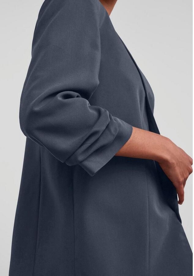 Pieces Blouseblazer PCBOSELLA 3 4 BLAZER NOOS met plooidetail op de mouw - Foto 4