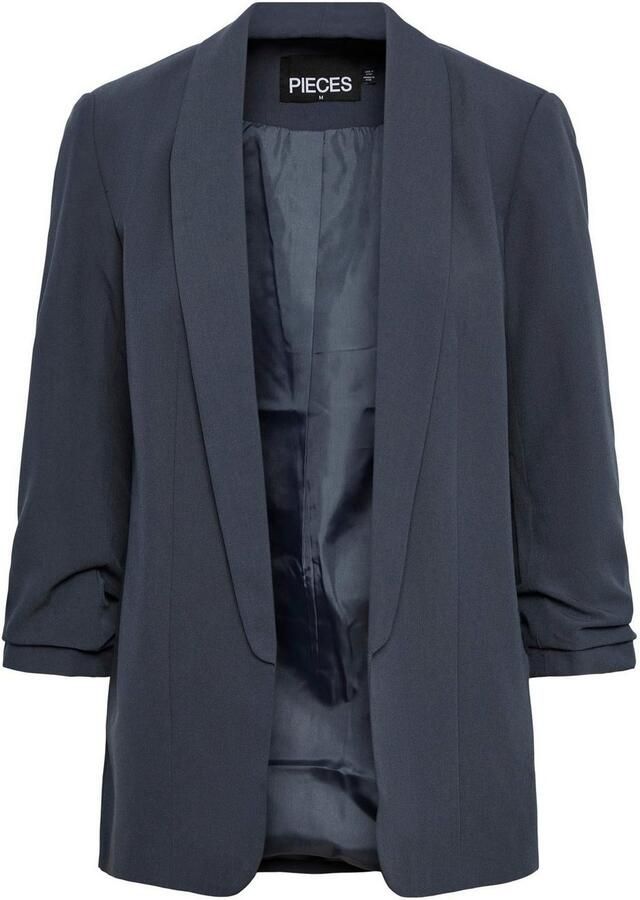 Pieces Blouseblazer PCBOSELLA 3 4 BLAZER NOOS met plooidetail op de mouw - Foto 3