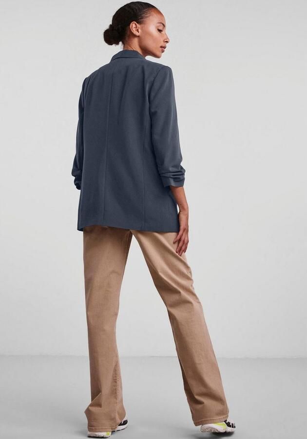 Pieces Blouseblazer PCBOSELLA 3 4 BLAZER NOOS met plooidetail op de mouw - Foto 7