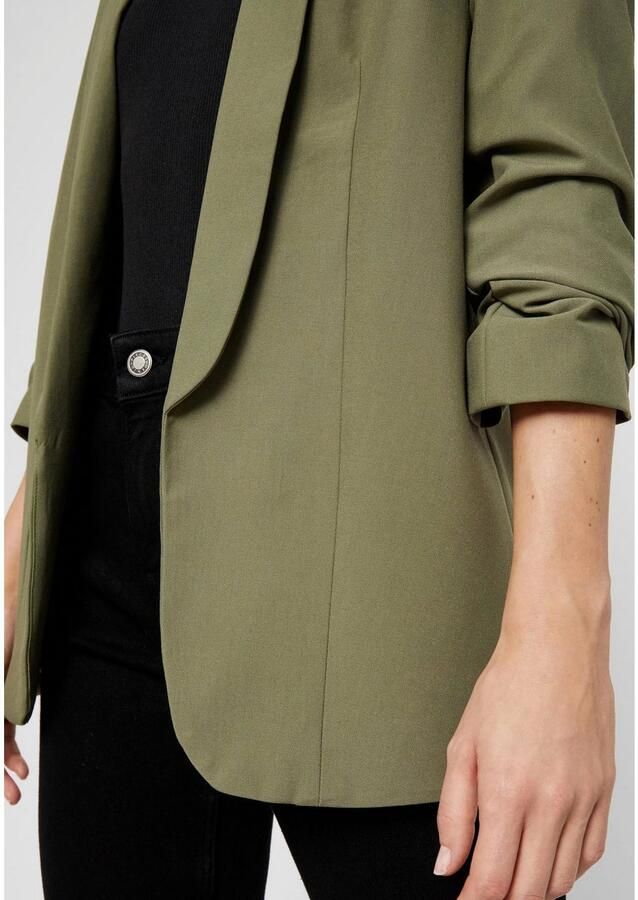 Pieces Blouseblazer PCBOSELLA 3 4 BLAZER NOOS met plooidetail op de mouw - Foto 3