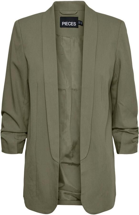 Pieces Blouseblazer PCBOSELLA 3 4 BLAZER NOOS met plooidetail op de mouw - Foto 7