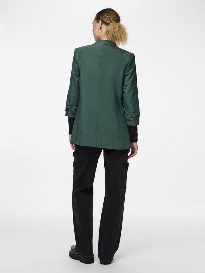 Pieces Blouseblazer PCBOSELLA 3 4 BLAZER NOOS met plooidetail op de mouw - Foto 6