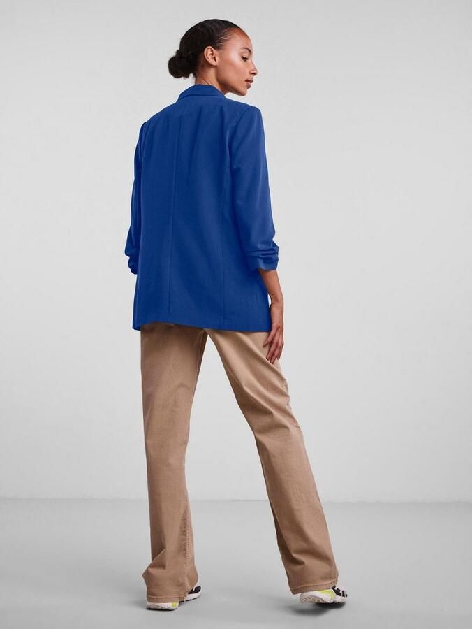 Pieces Blouseblazer PCBOSELLA 3 4 BLAZER NOOS met plooidetail op de mouw - Foto 3