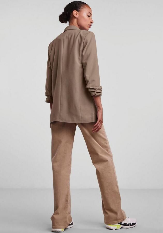 Pieces Blouseblazer PCBOSELLA 3 4 BLAZER NOOS met plooidetail op de mouw - Foto 3