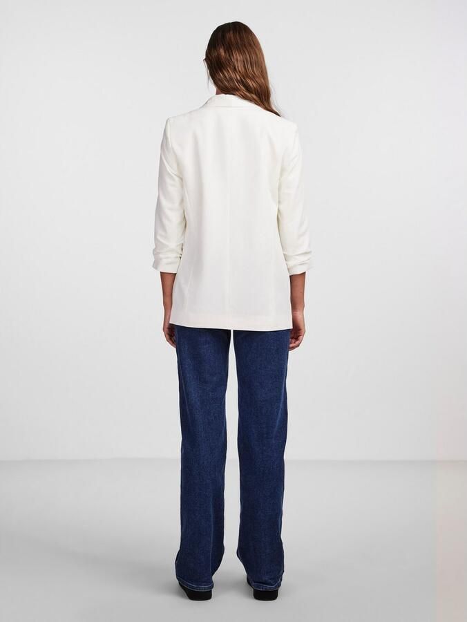 Pieces Blouseblazer PCBOSELLA 3 4 BLAZER NOOS met plooidetail op de mouw - Foto 3