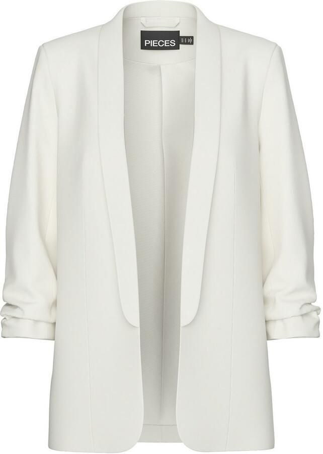 Pieces Blouseblazer PCBOSELLA 3 4 BLAZER NOOS met plooidetail op de mouw - Foto 9