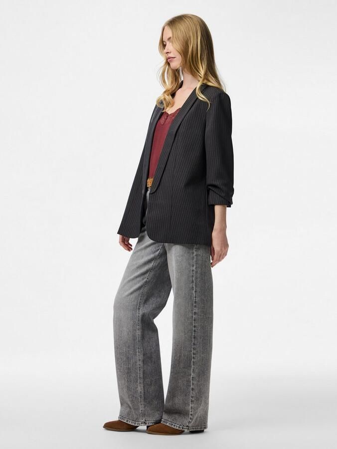 Pieces Blouseblazer PCBOSELLA 3 4 PINSTRIPE BLAZER NOOS BC - Foto 4