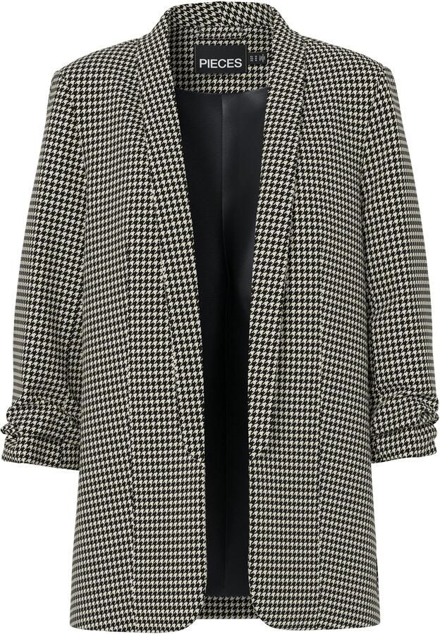 Pieces Regular fit blazer met 3 4-mouwen model 'BOSELLA'