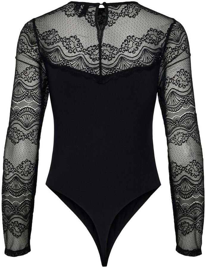 Pieces Body met lange mouwen PCSINNA LS BODYSTOCKING NOOS