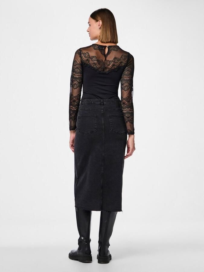 Pieces Body met lange mouwen PCSINNA LS BODYSTOCKING NOOS - Foto 5