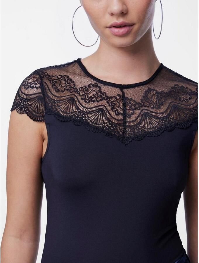 Pieces Body PCSINNA SS BODYSTOCKING NOOS