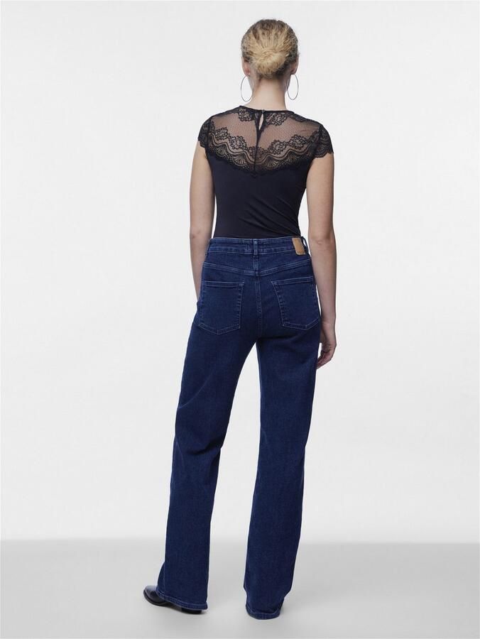 Pieces Body PCSINNA SS BODYSTOCKING NOOS - Foto 4