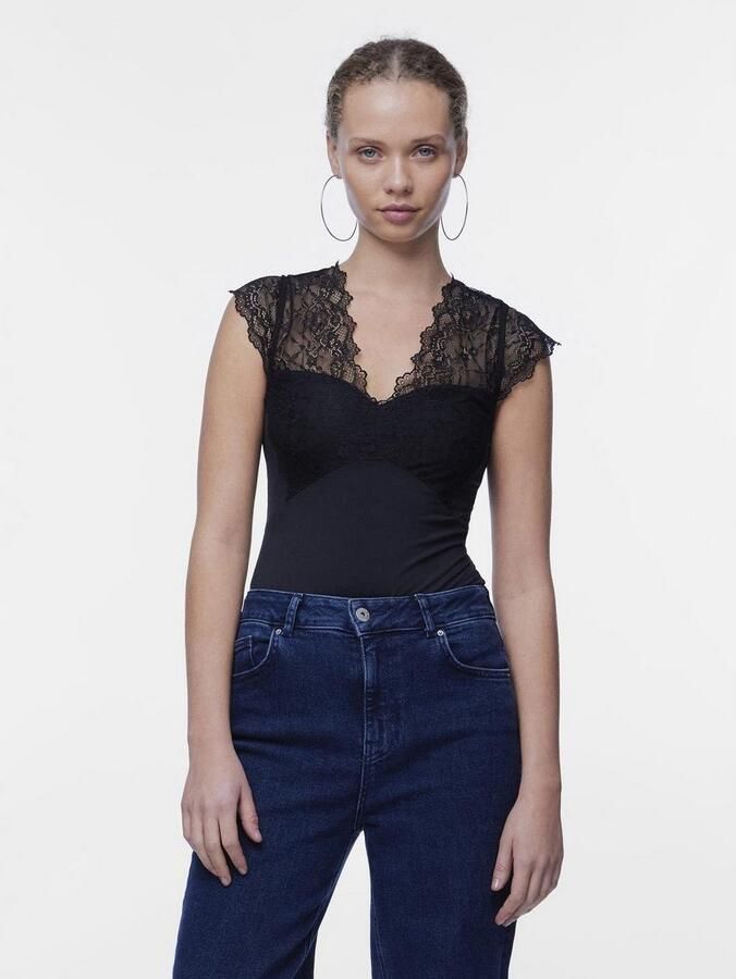 Pieces Body PCTATIANNA SS BODYSTOCKING NOOS - Foto 2