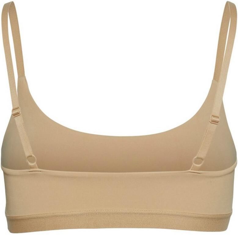 PIECES niet-voorgevormde bh top PCNAMEE beige - Foto 6