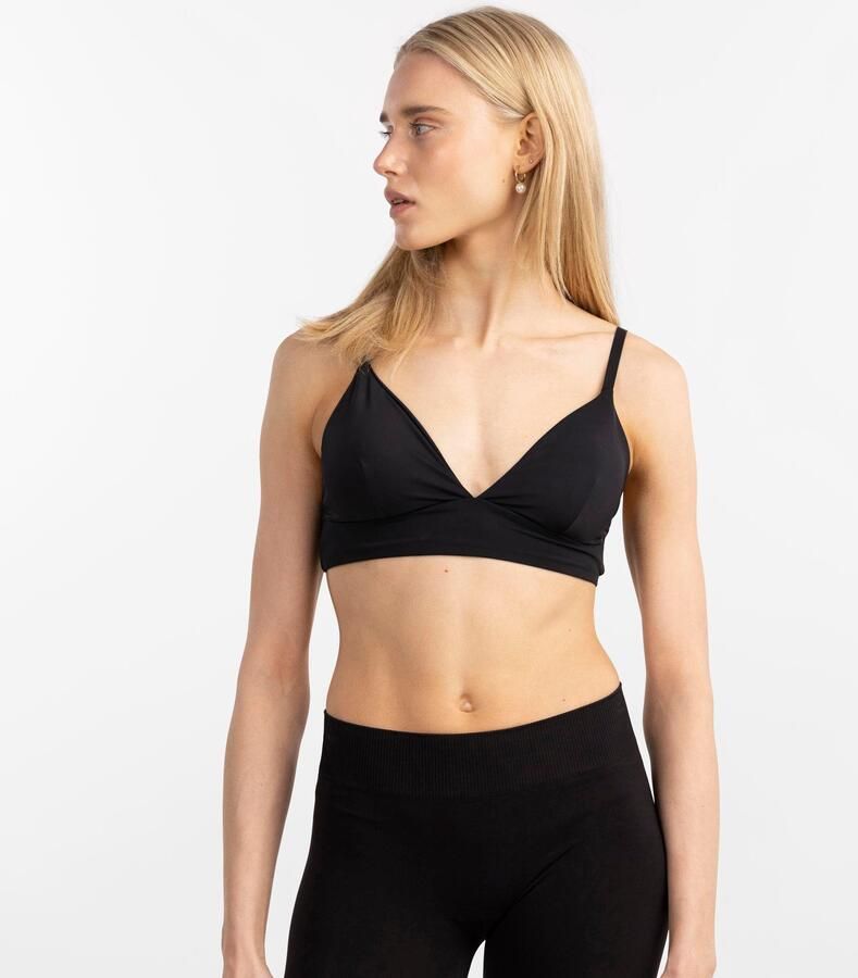 PIECES niet-voorgevormde bh top PCNAMEE zwart - Foto 6