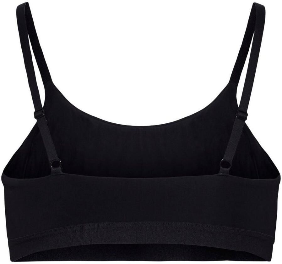 PIECES niet-voorgevormde bh top PCNAMEE zwart - Foto 2