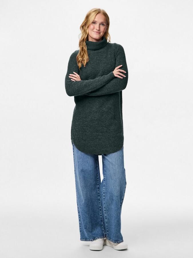 Pieces Loose fit coltrui met raglanmouwen model 'ELLEN' - Foto 9