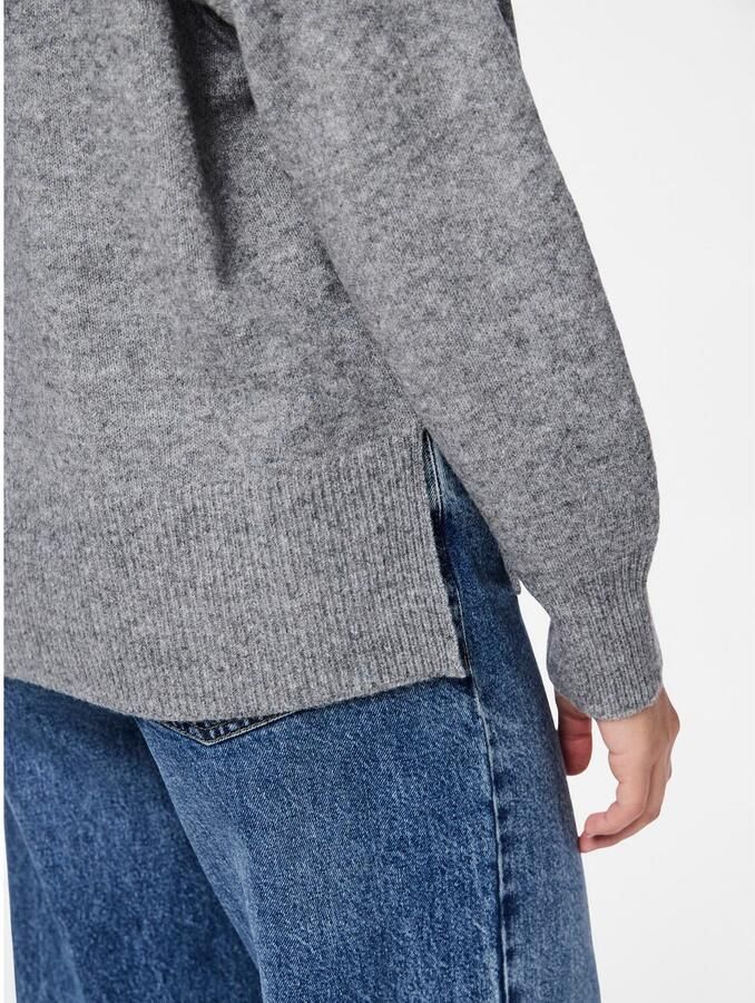 Pieces Regular fit coltrui met wol model 'MALOU' - Foto 10