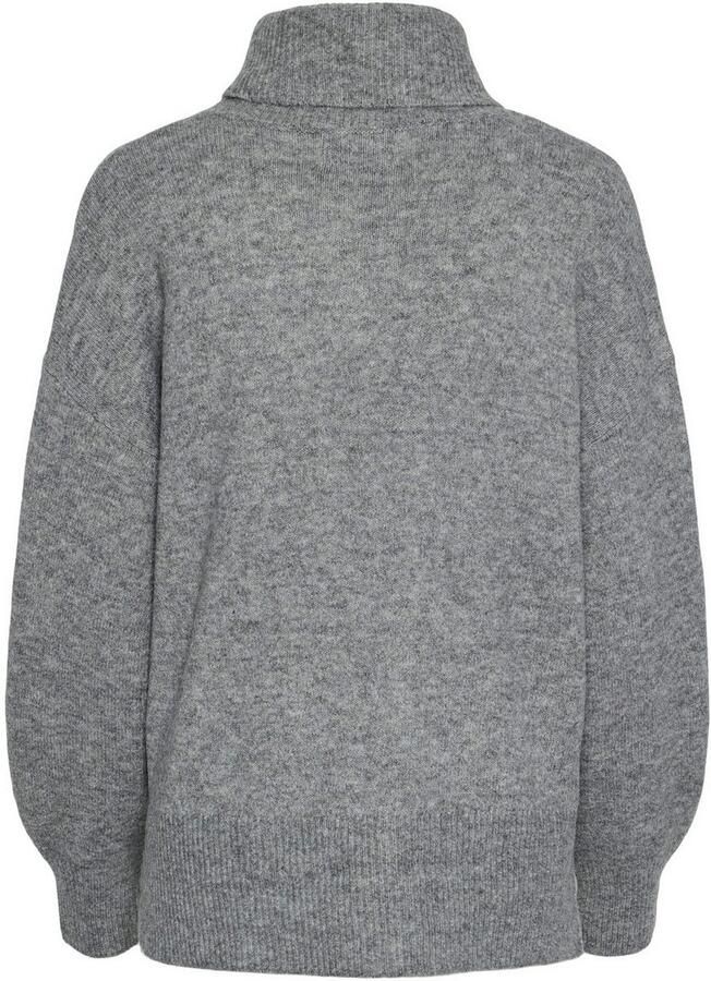 Pieces Regular fit coltrui met wol model 'MALOU' - Foto 9