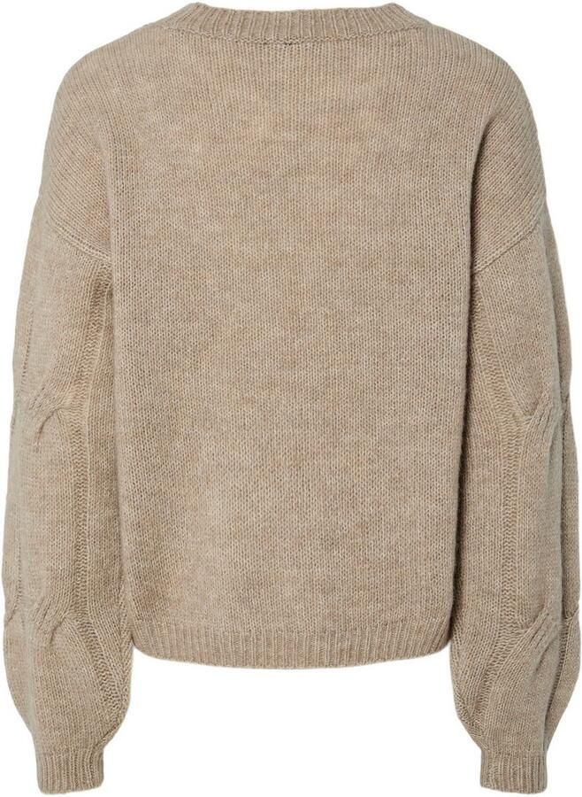 Pieces Relaxed fit gebreide pullover met wol model 'JENNA'