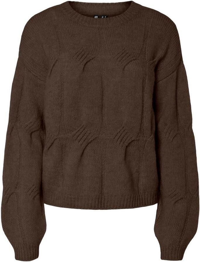 Pieces Relaxed fit gebreide pullover met wol model 'JENNA'