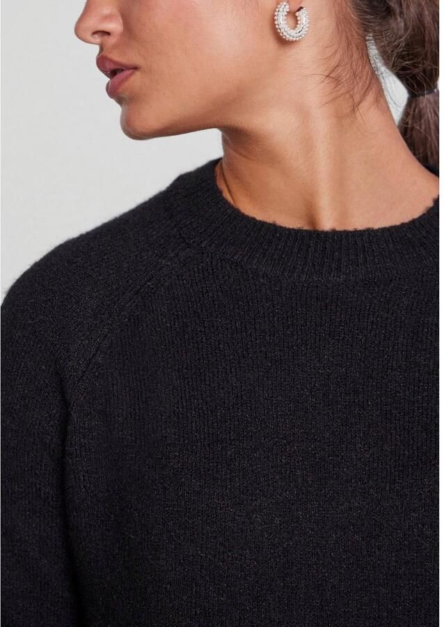 Pieces Gebreide trui PCJULIANA LS O-NECK KNIT NOOS BC