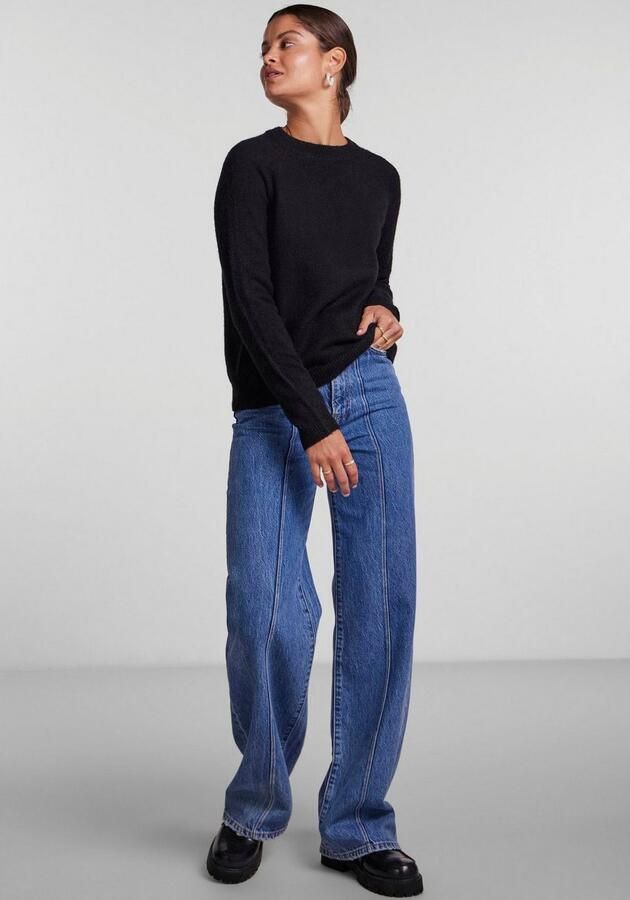 Pieces Gebreide trui PCJULIANA LS O-NECK KNIT NOOS BC - Foto 2