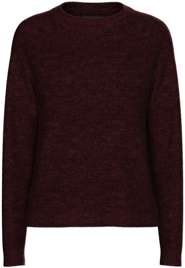 Pieces Regular fit coltrui met raglanmouwen model 'JULIANA' - Foto 9