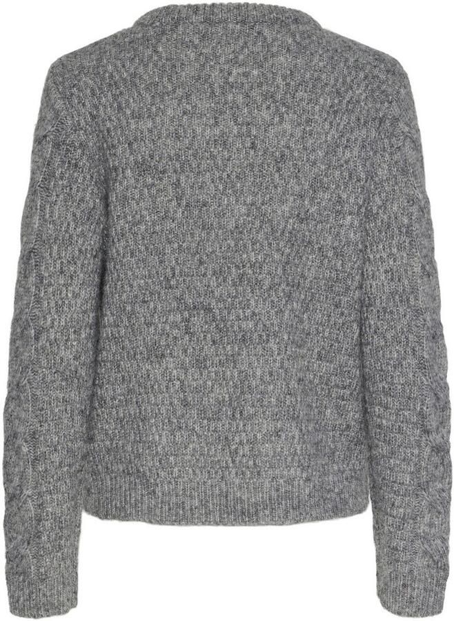 Pieces Regular fit gebreide pullover met wol modell 'NINA' - Foto 4