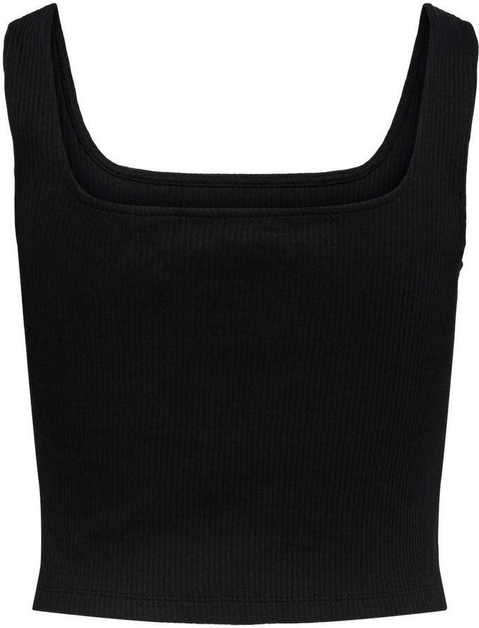 Pieces Geribde tanktop PCNUKISA CROPPED TANK TOP NOOS - Foto 2