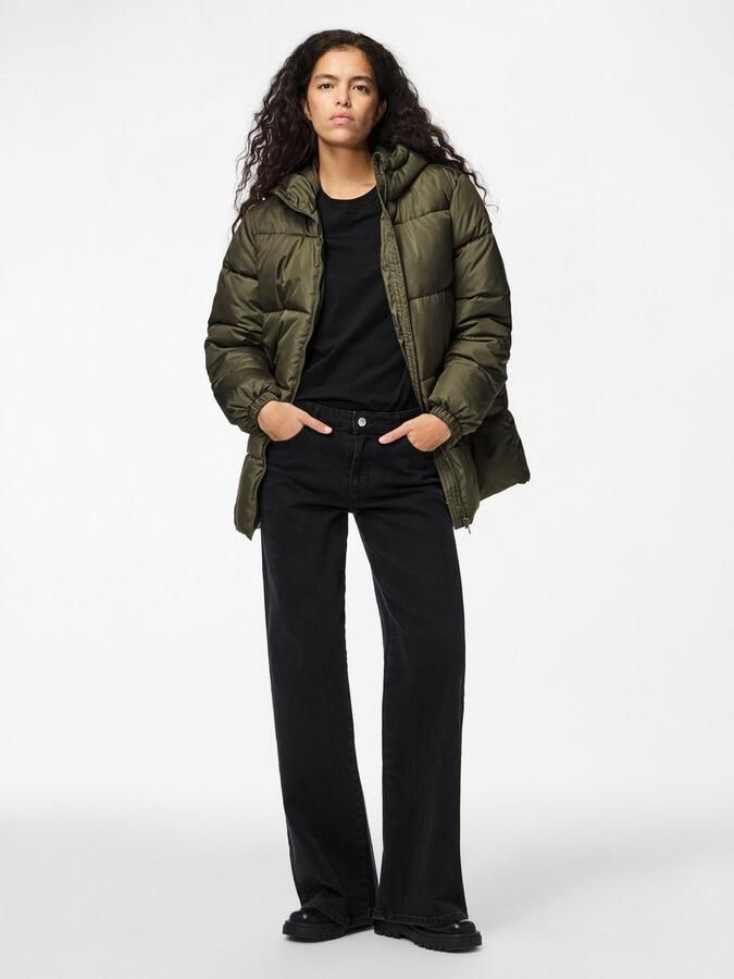 Pieces Gewatteerde jas PCMADDIE PUFFER JACKET NOOS BC - Foto 4