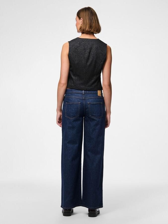 Pieces Gilet PCBOSELLA GLITTER VEST NOOS - Foto 3