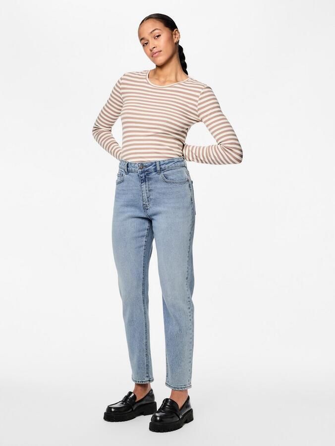 Pieces High-waist jeans PCBELLA HW TAP ANK JEANS LB302 NOOS - Foto 2