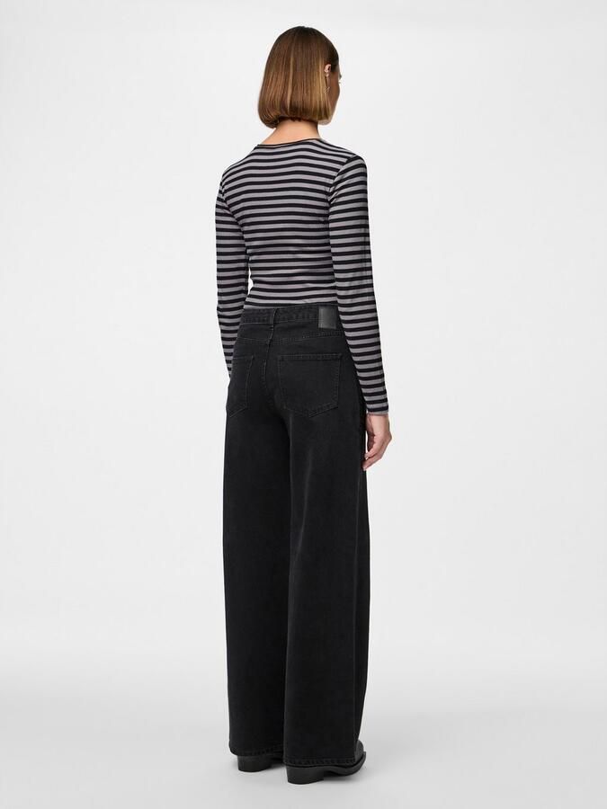 Pieces High-waist jeans PCSELMA HW WIDE JEANS BL NOOS BC - Foto 8